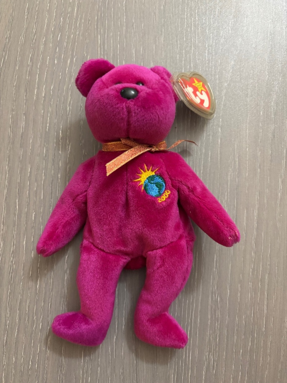 TY millennium bear in new condition with tags